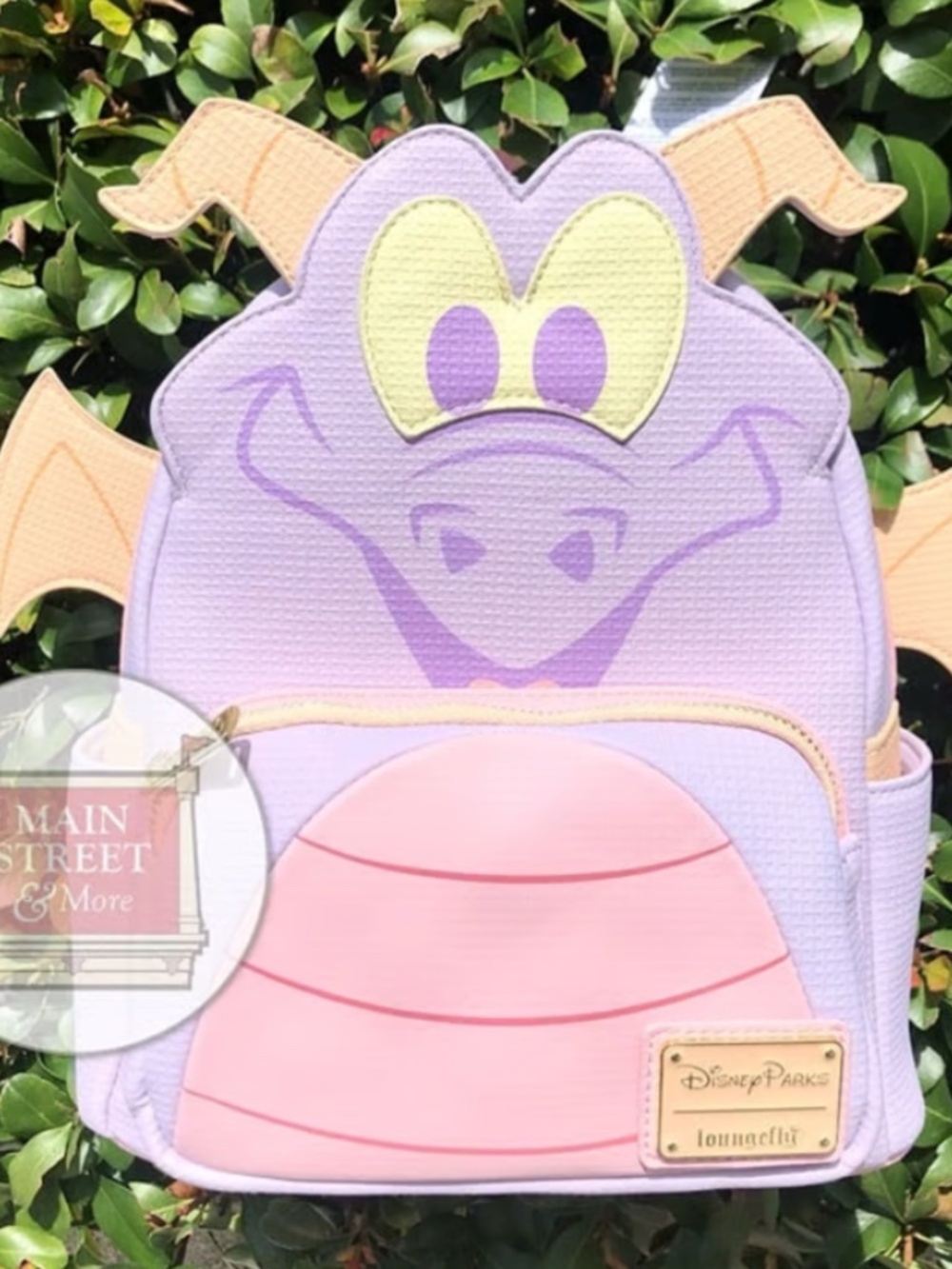 2025 Loungefly Disney Parks Epcot Figment Pastel Collection Backpack - NEW